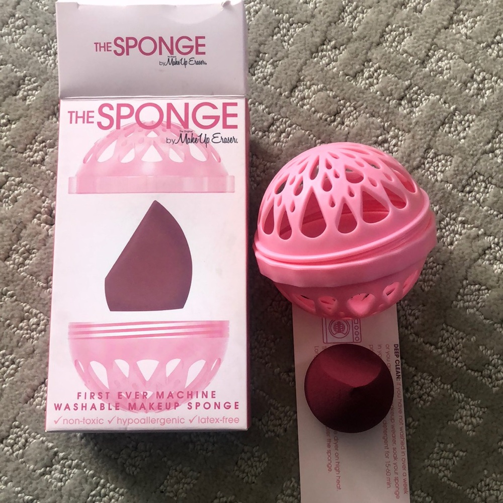 The Sponge by Makeup Eraser first ever machine washable makeup sponge